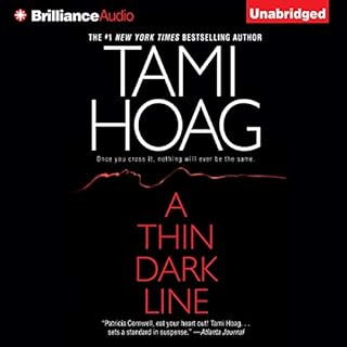 A Thin Dark Line Audiolibro Por Tami Hoag arte de portada