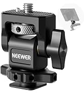 Neewer Camera Monitor Mount with Cold Shoe, Anti Twist 1/4" Screw for 5" & 7" Field Monitor Compa...