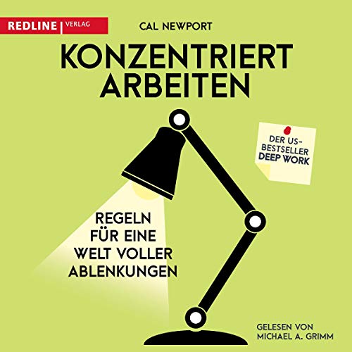 Konzentriert arbeiten Audiolibro Por Cal Newport arte de portada