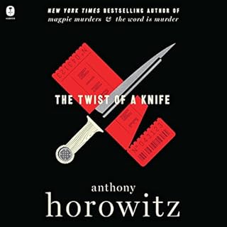 The Twist of a Knife Audiolibro Por Anthony Horowitz arte de portada