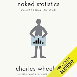 Naked Statistics Audiolibro Por Charles Wheelan arte de portada