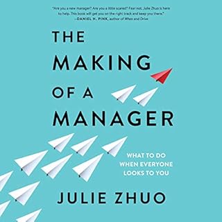 The Making of a Manager Audiolibro Por Julie Zhuo arte de portada