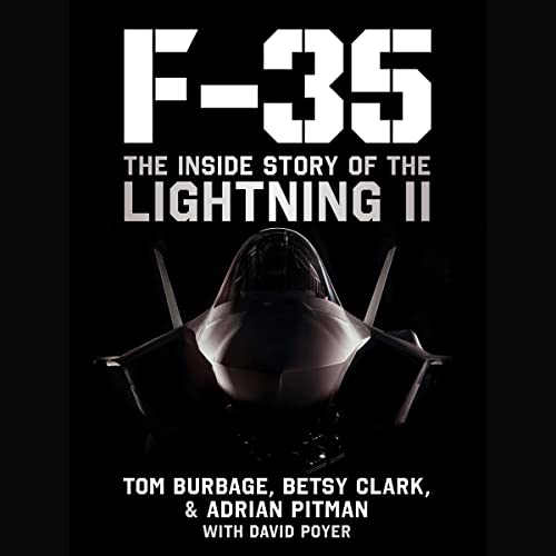 F-35 Audiobook By Tom Burbage, Betsy Clark, Adrian Pitman, David Poyer - ccontributor cover art