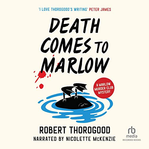 Death Comes to Marlow Audiolibro Por Robert Thorogood arte de portada