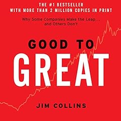 Good to Great Audiolibro Por Jim Collins arte de portada