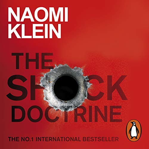 The Shock Doctrine Audiolibro Por Naomi Klein arte de portada