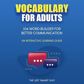 Vocabulary for Adults Audiolibro Por The Get Smart Guy arte de portada