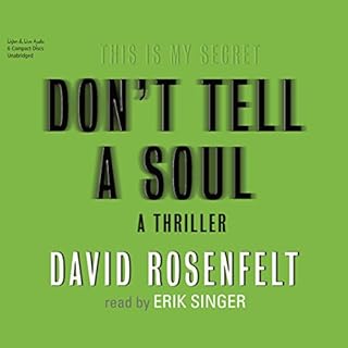 Don't Tell a Soul Audiolibro Por David Rosenfelt arte de portada