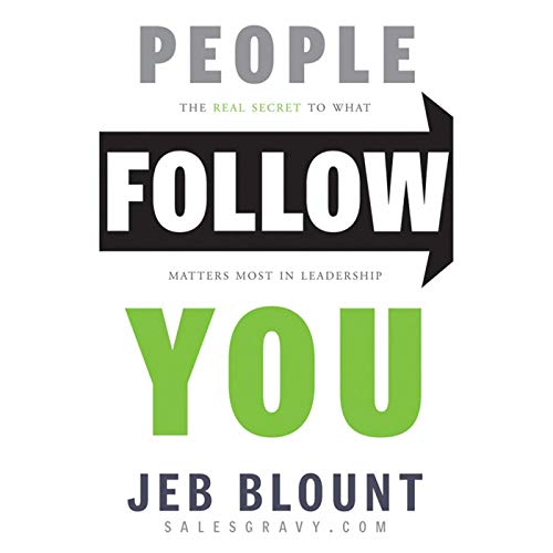 People Follow You Audiolibro Por Jeb Blount arte de portada