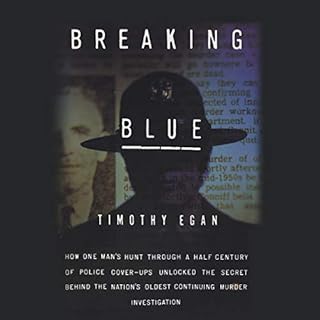 Breaking Blue Audiolibro Por Timothy Egan arte de portada