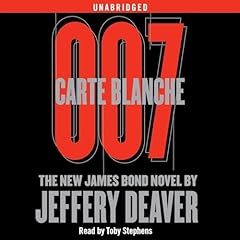 Carte Blanche Audiolibro Por Jeffery Deaver arte de portada