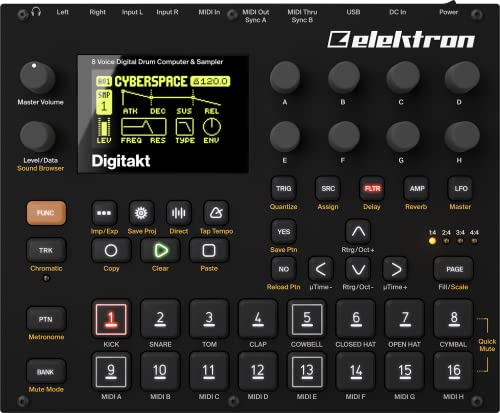 elektron Digitakt ドラムマシン&サンプラー (エレクトロン)