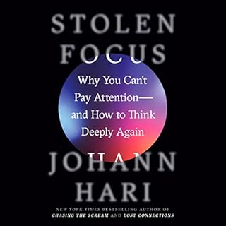 Stolen Focus Audiolibro Por Johann Hari arte de portada