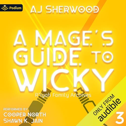 A Mage's Guide to Wicky Audiolivro Por AJ Sherwood capa