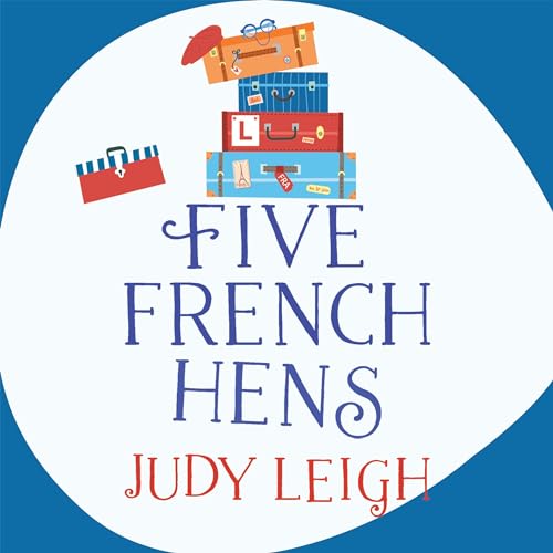 Diseño de la portada del título Five French Hens