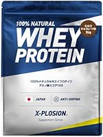 エクスプロージョン 3kg ホエイプロテイン ミルクチョコレート味 X-PLOSION 濃厚本格派 大容量 国内製造