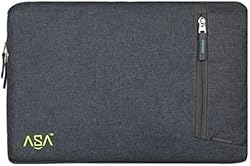 ASA Global Solution Fabric 14-inch Laptop Sleeve with Inner Protection and Water Resistance