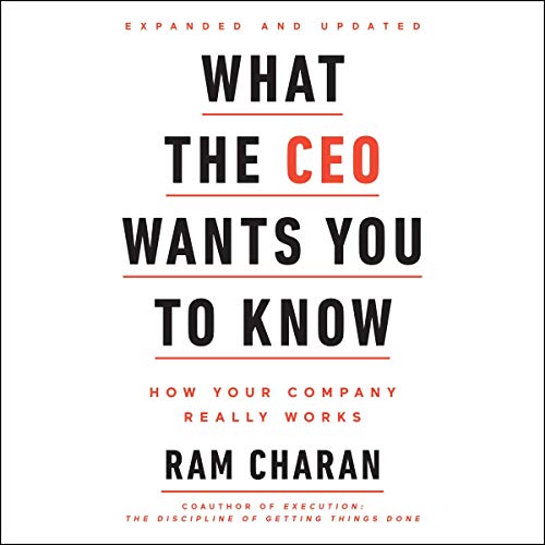 What the CEO Wants You to Know, Expanded and Updated Audiolibro Por Ram Charan arte de portada