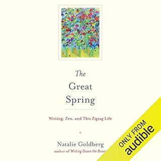 The Great Spring Audiolibro Por Natalie Goldberg arte de portada