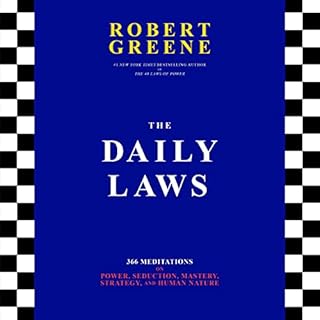 The Daily Laws Audiolibro Por Robert Greene arte de portada