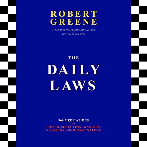 The Daily Laws Audiolibro Por Robert Greene arte de portada