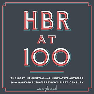 HBR at 100 Audiolibro Por Harvard Business Review arte de portada