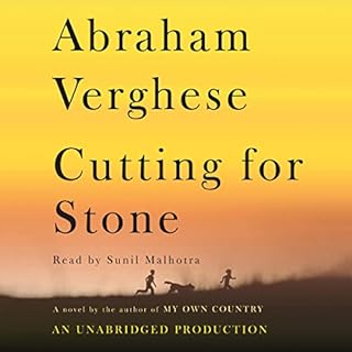 Cutting for Stone Audiolibro Por Abraham Verghese arte de portada