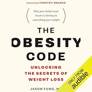 The Obesity Code Audiolibro Por Dr. Jason Fung arte de portada