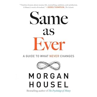 Same as Ever Audiolibro Por Morgan Housel arte de portada