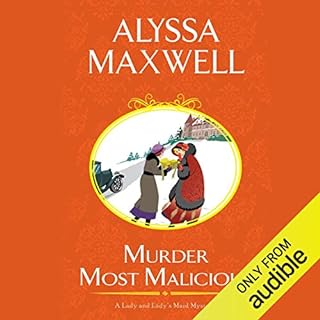 Murder Most Malicious Audiolibro Por Alyssa Maxwell arte de portada