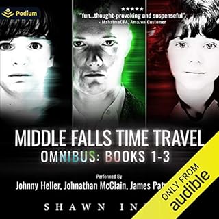 Middle Falls Time Travel Omnibus Audiolibro Por Shawn Inmon arte de portada