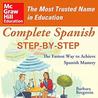 Complete Spanish Step-by-Step Audiolibro Por Barbara Bregstein arte de portada