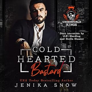 Coldhearted Bastard Audiolibro Por Jenika Snow arte de portada