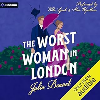 The Worst Woman in London Audiolibro Por Julia Bennet arte de portada