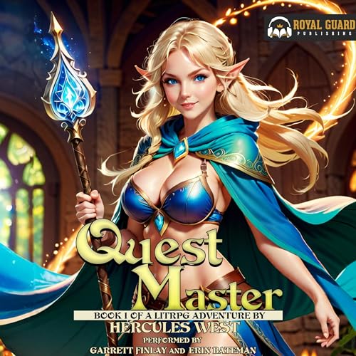 Quest Master Audiolibro Por Hercules West arte de portada