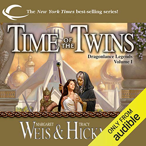 Diseño de la portada del título Time of the Twins