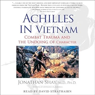 Achilles in Vietnam Audiolibro Por Jonathan Shay MD arte de portada