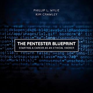 The Pentester BluePrint Audiolibro Por Phillip L. Wylie, Kim Crawley arte de portada