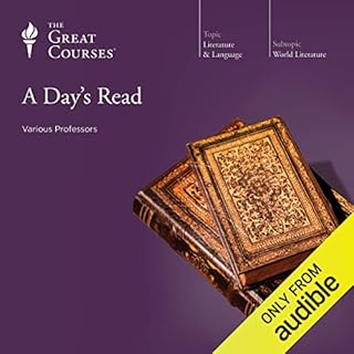 A Day's Read Audiolibro Por The Great Courses, Emily Allen, Grant L. Voth, Arnold Weinstein arte de portada