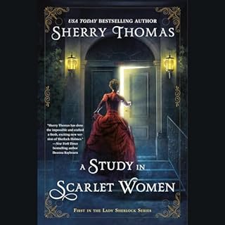 A Study in Scarlet Women Audiolibro Por Sherry Thomas arte de portada
