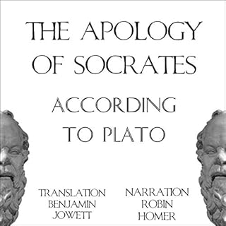 The Apology of Socrates According to Plato Audiolibro Por Plato, Benjamin Jowett arte de portada