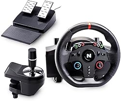 NiTHO Drive Pro ONE Gaming Racing Wheel with Separate Shifter and Floor Pedals, Steering Wheel for PC, PS4, Xb