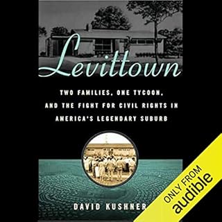 Levittown Audiolibro Por David Kushner arte de portada