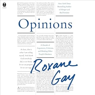 Opinions Audiobook By Roxane Gay cover art