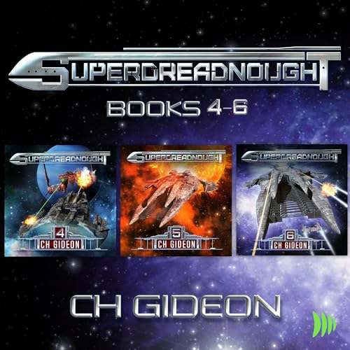 Superdreadnought Bundle, Books 4-6 Audiobook By C. H. Gideon, Tim Marquitz, Craig Martel, Michael Enderly cover art