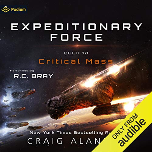 Critical Mass Audiolibro Por Craig Alanson arte de portada