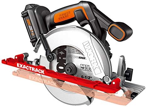 Worx WX530L 20V Power Share ExacTrack 6.5" Cordless Circular Saw