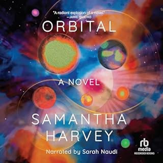 Orbital Audiolibro Por Samantha Harvey arte de portada