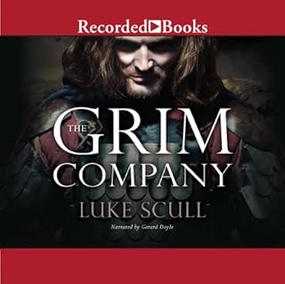 The Grim Company Audiolibro Por Luke Scull arte de portada