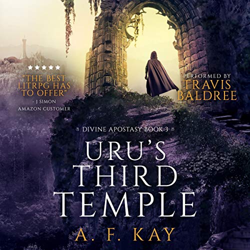 Uru's Third Temple: A Fantasy LitRPG Adventure cover art